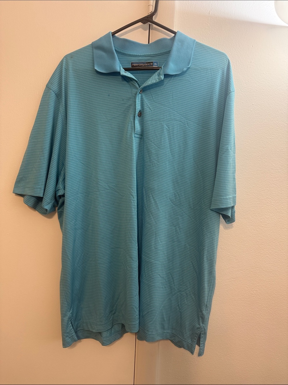 Roundtree & Yorke Blue Polo Shirt